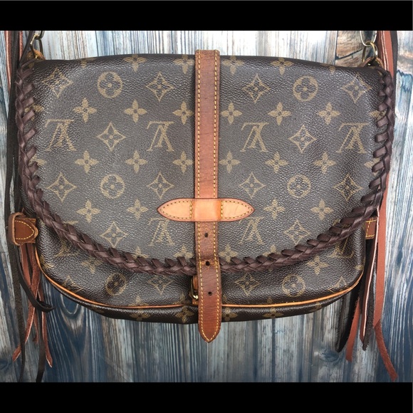 Authentic fringe Louis Vuitton saumur 30 - Picture 3 of 10